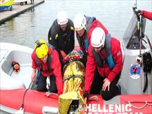 Εκπαίδευση του Τμήματος Υγρού Στοιχείου με το διασωστικό σκάφος Rescue 1