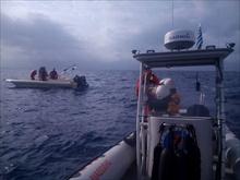 Επιχείρηση έρευνας και διάσωσης προσφύγων της ΕΟΔ Σάμου στη θαλάσσια περιοχή του ακρωτηρίου Πράσσο
