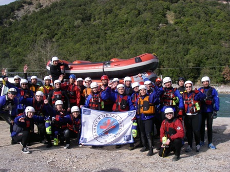 Εκπαίδευση Διάσωσης σε Ορμητικά Νερά