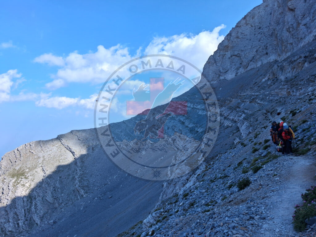 Επιχείρηση διάσωσης στη θέση Κακόσκαλα